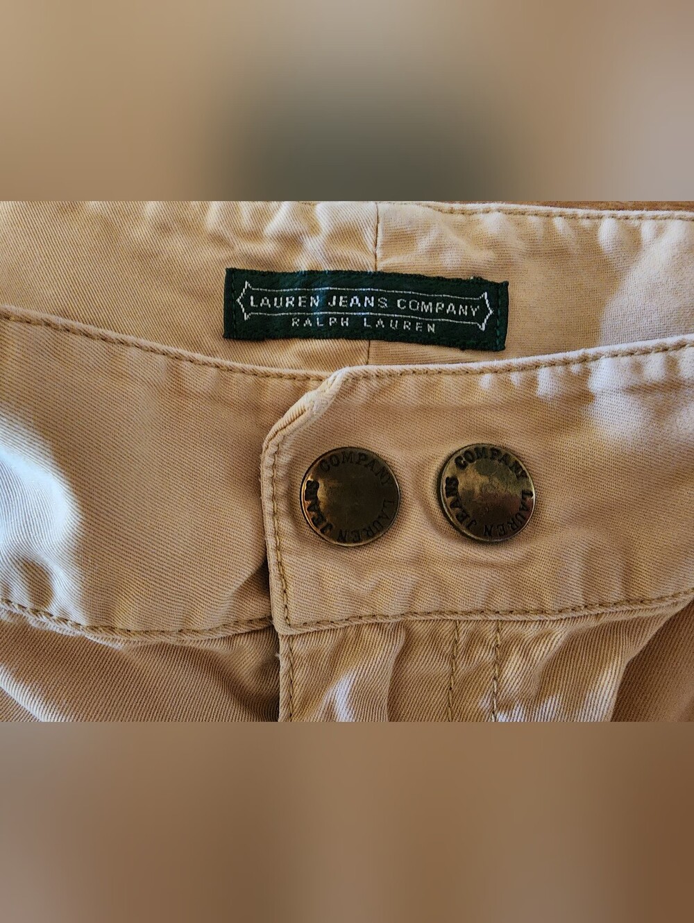 Vintage Ralph Lauren Safari Cargo Paratrooper Pants Size 6 Baggy Utility Cropped - Picture 5 of 13